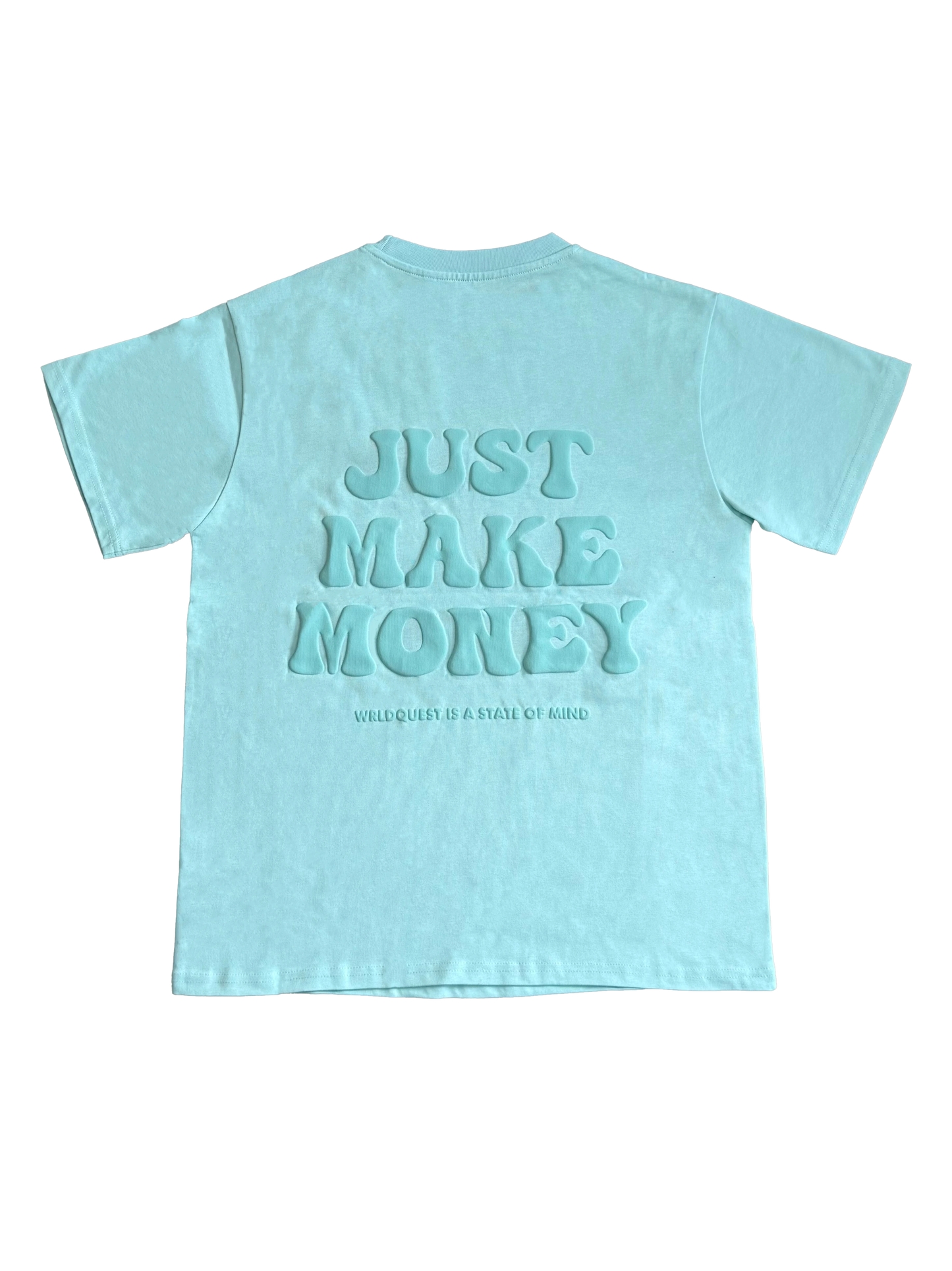 T-shirt bleu pastel