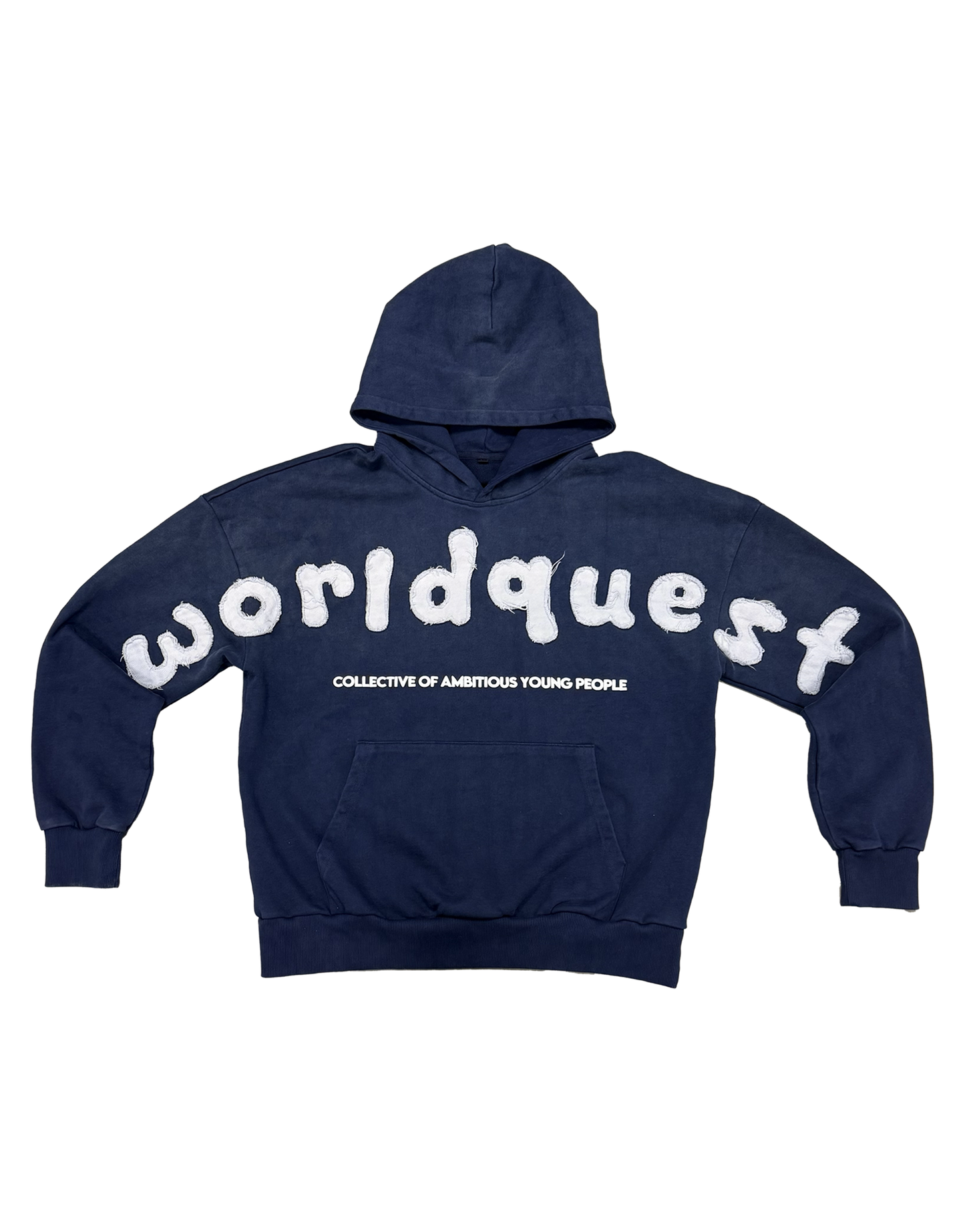Blue hoodie