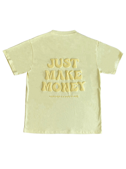 T-shirt jaune pastel