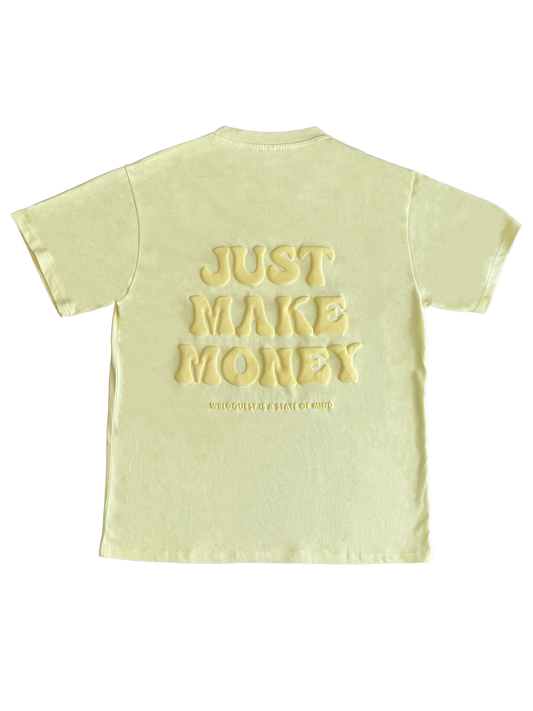 T-shirt jaune pastel