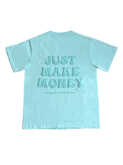 T-shirt bleu pastel