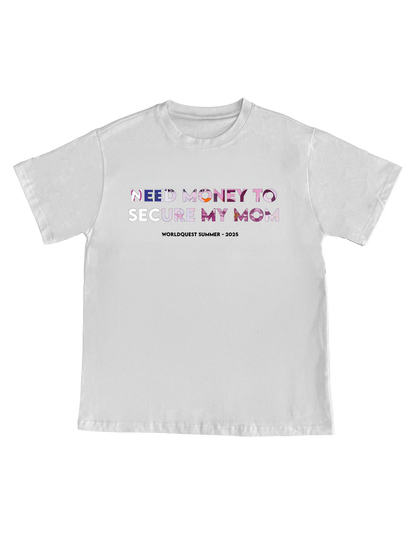 T-shirt need money blanc